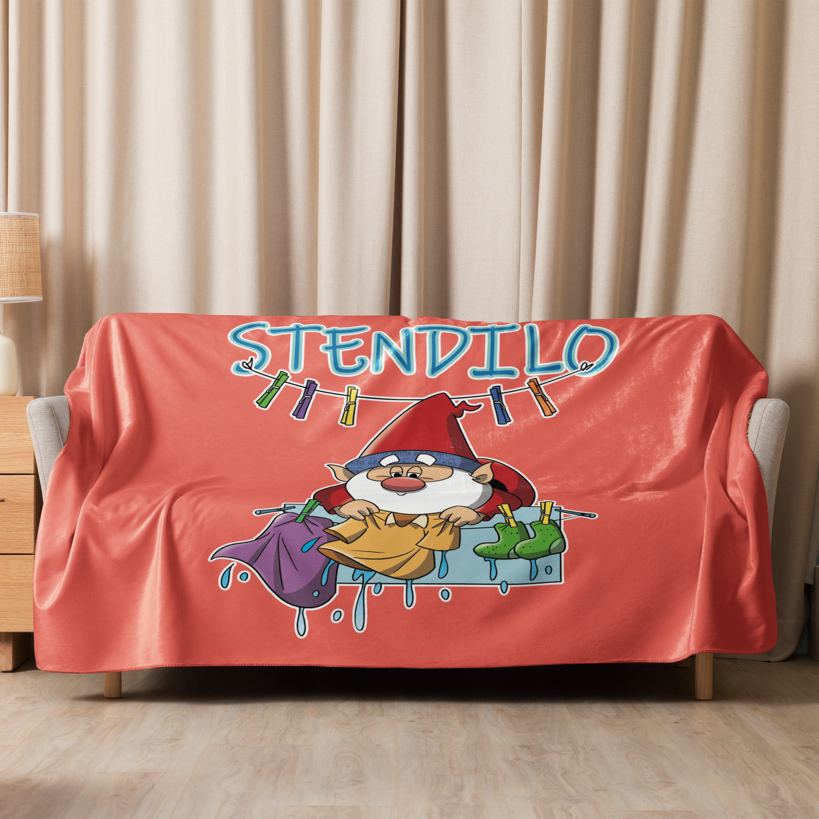 Coperta sherpa STENDILO - Gufetto Brand 