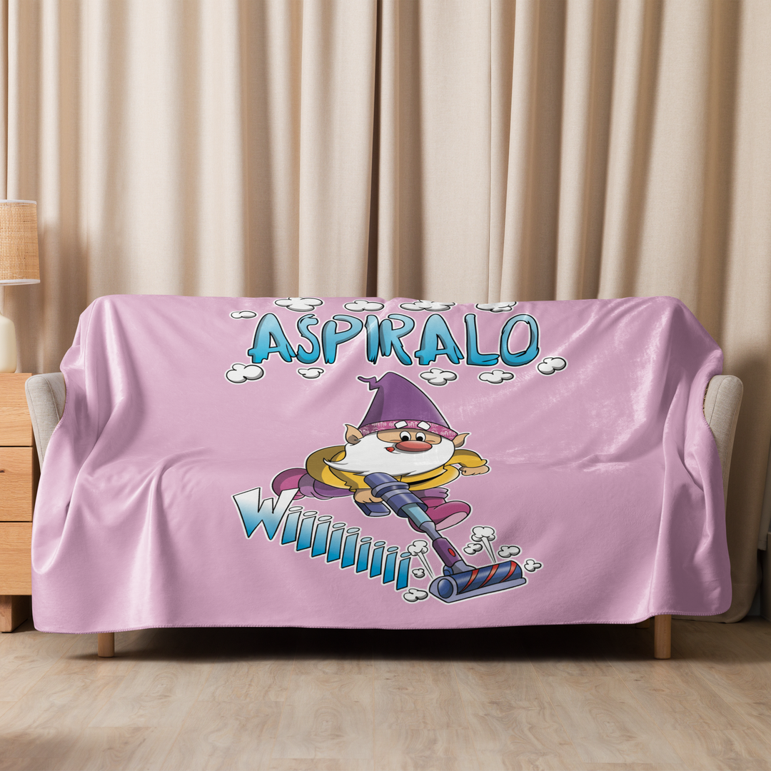 Coperta sherpa ASPIRALO - Gufetto Brand 