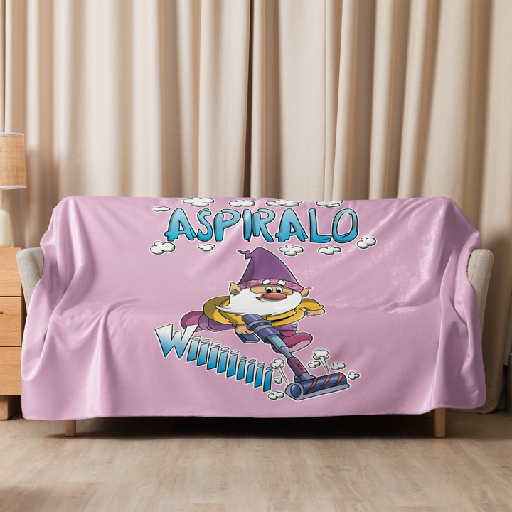 Coperta sherpa ASPIRALO - Gufetto Brand 