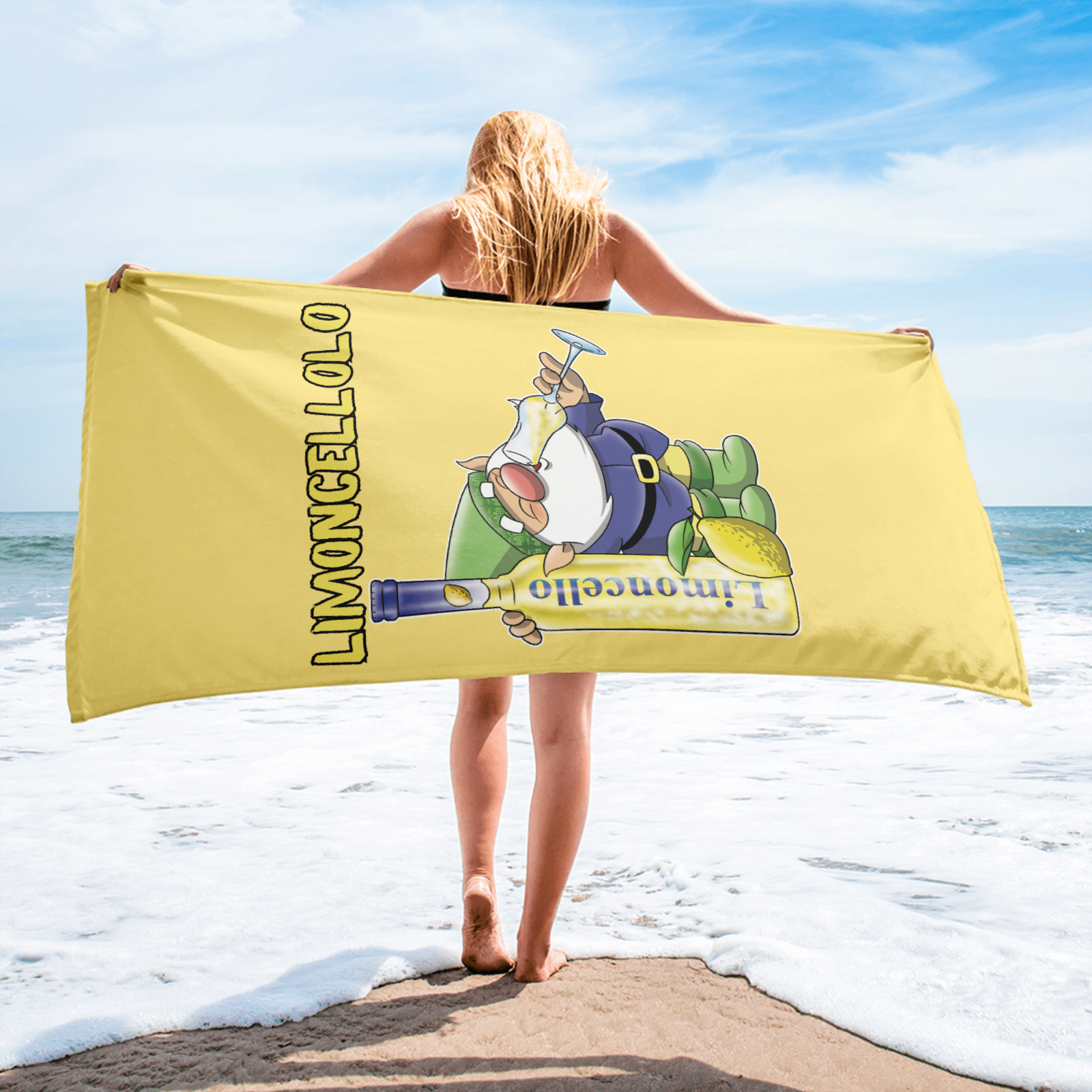 Asciugamano LIMONCELLOLO - Gufetto Brand 