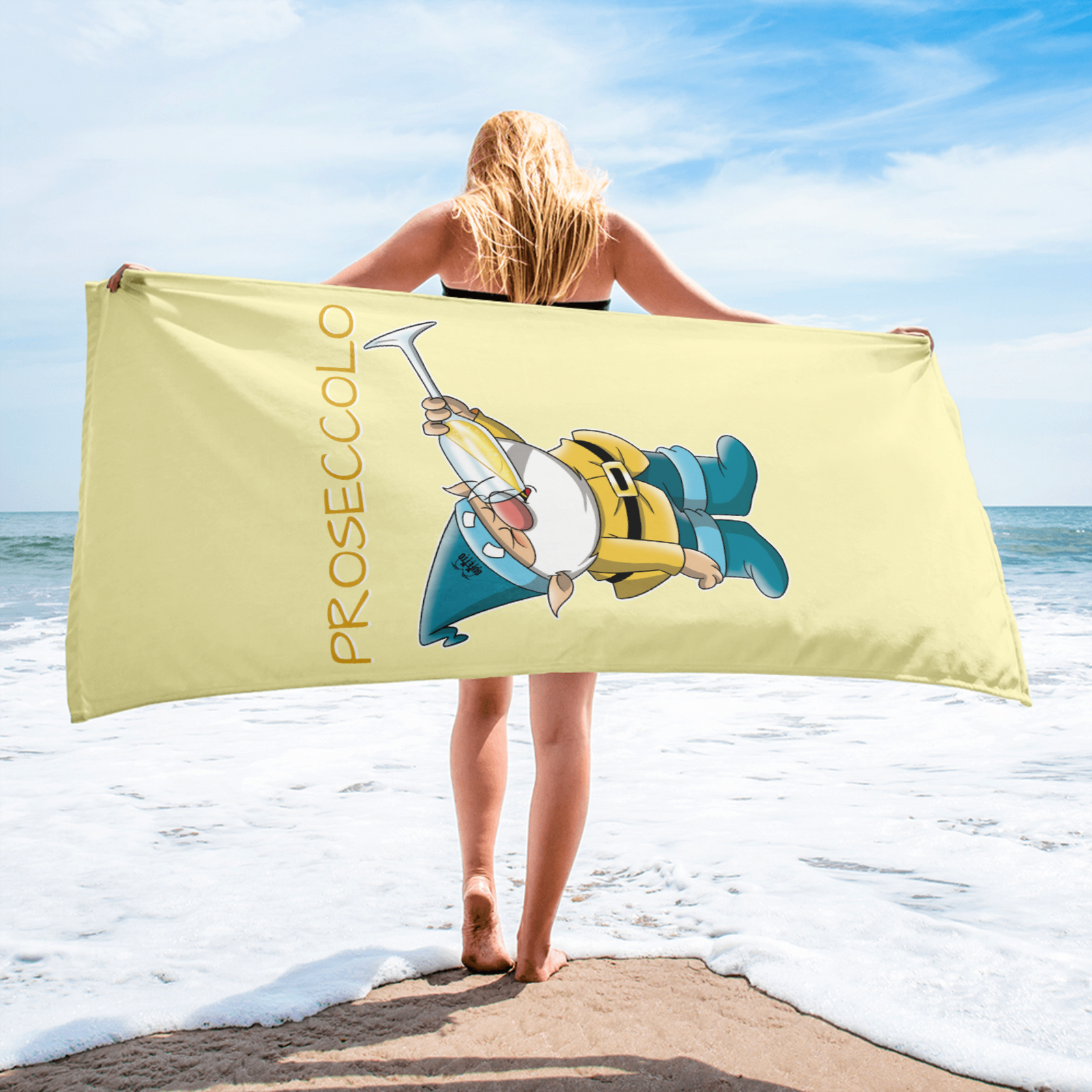 Asciugamano PROSECCOLO TWO - Gufetto Brand 