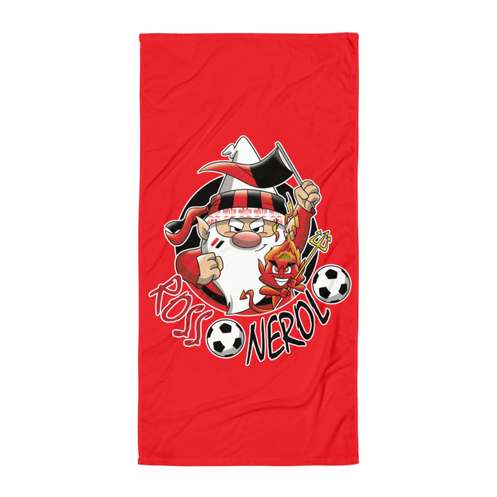 Asciugamano ROSSO NEROLO - Gufetto Brand 