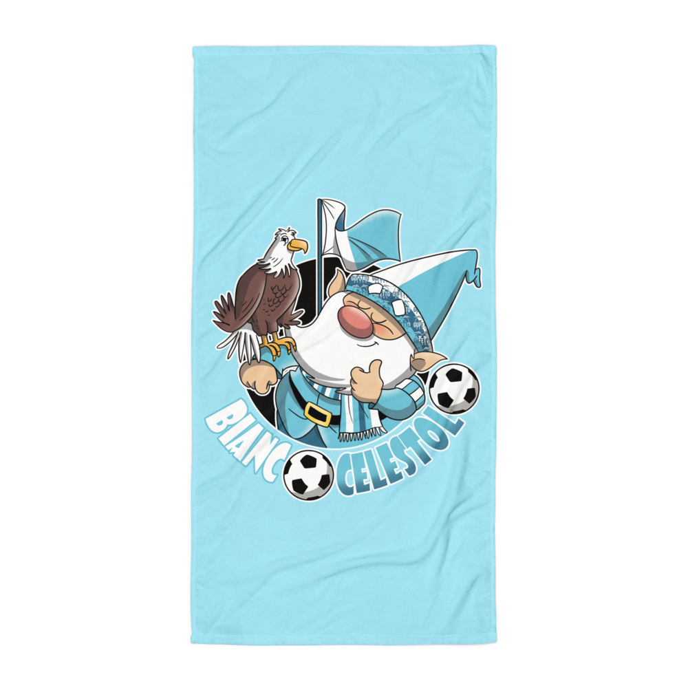 Asciugamano BIANCO CELESTOLO - Gufetto Brand 