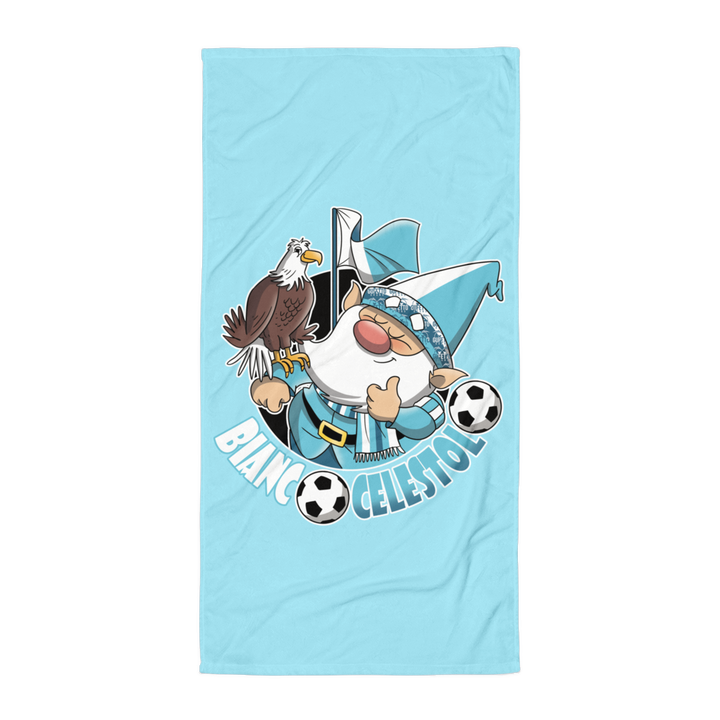 Asciugamano BIANCO CELESTOLO - Gufetto Brand 