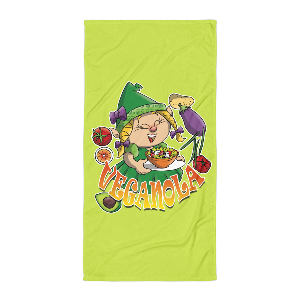Asciugamano VEGANOLA - Gufetto Brand 