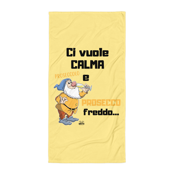 Asciugamano PROSECCO FREDDO - Gufetto Brand 