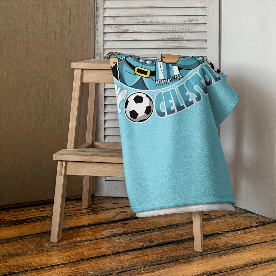 Asciugamano BIANCO CELESTOLO - Gufetto Brand 