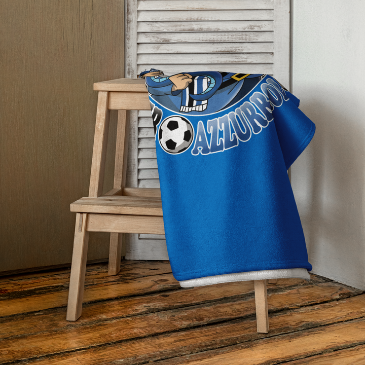 Asciugamano NERO AZZURROLO - Gufetto Brand 