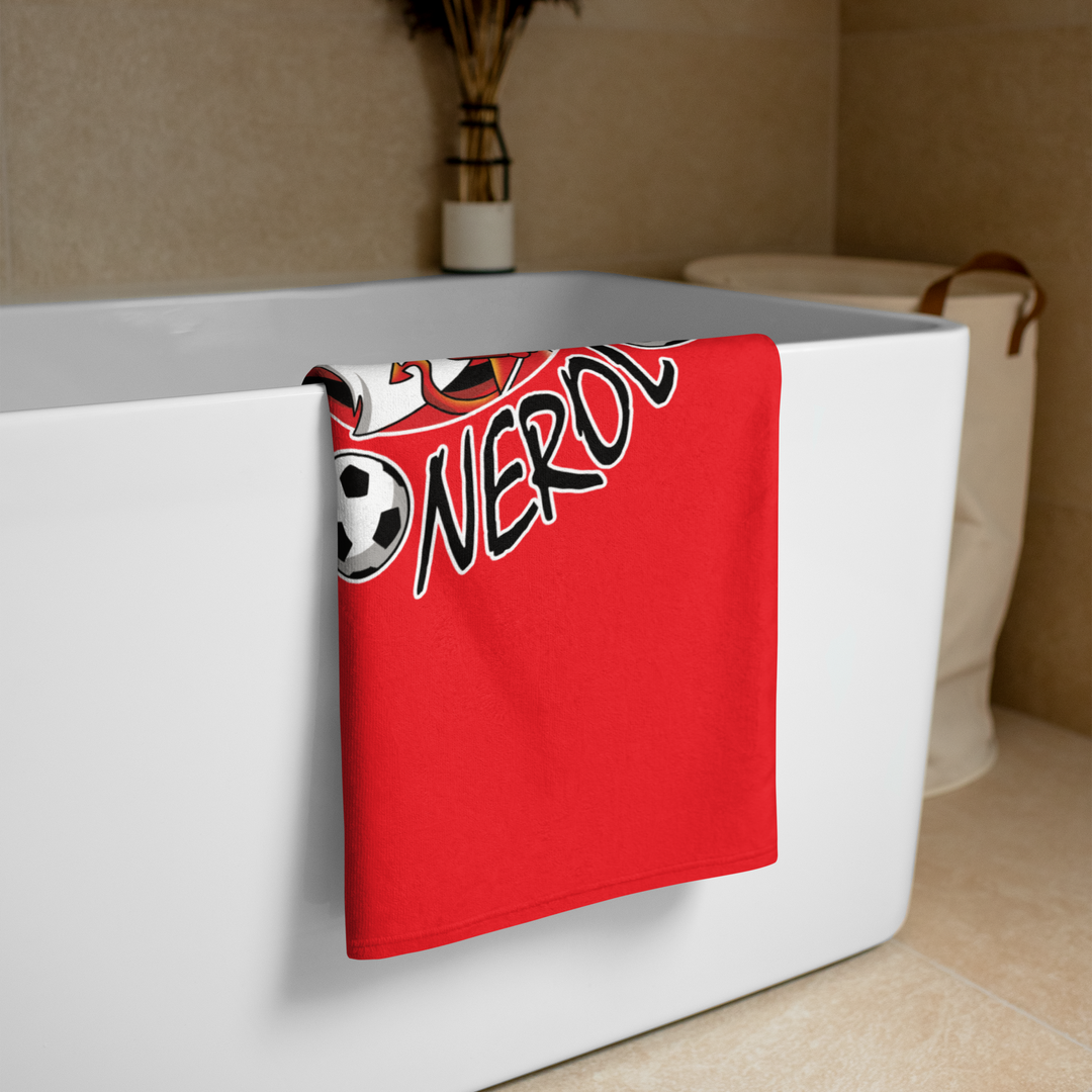 Asciugamano ROSSO NEROLO - Gufetto Brand 