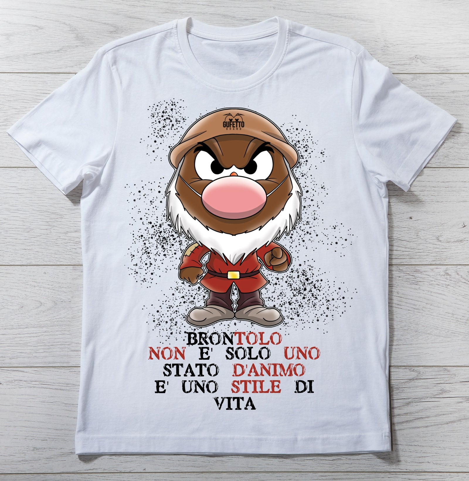 T-shirt bianca Donna BRONTOLO NEW Outlet - Gufetto Brand 