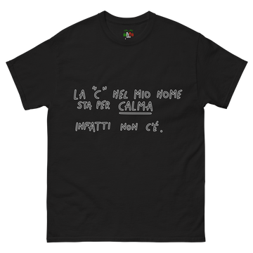T-shirt classica Uomo Calma