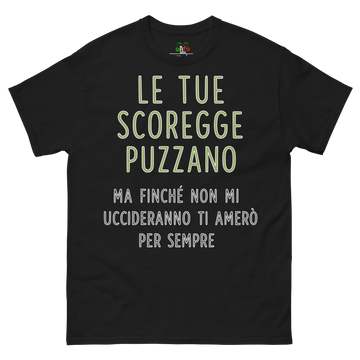 T-shirt classica Uomo Scoregge