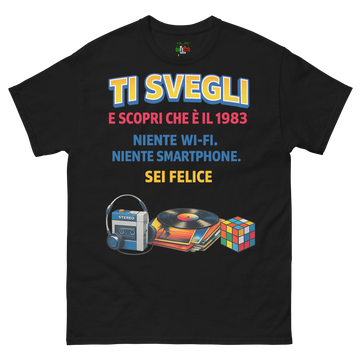 T-shirt classica Uomo 1983