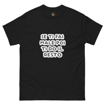 T-shirt classica Uomo Se ti fai Male