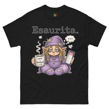 T-shirt classica Uomo Esaurita