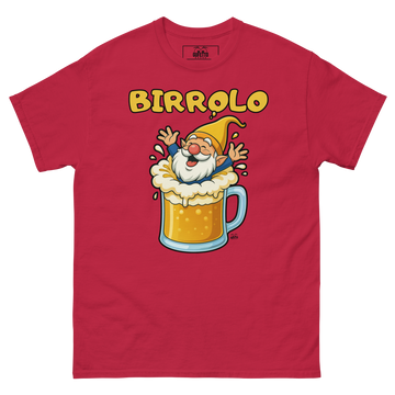 T-shirt classica unisex Uomo Birrolo Boccale