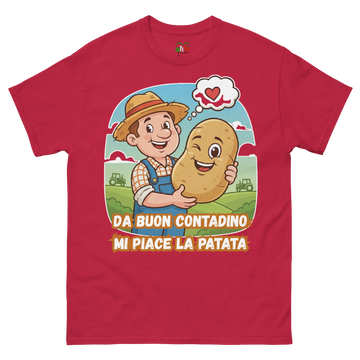 T-shirt classica Uomo Contadino