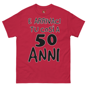 T-shirt classica Uomo 50 anni