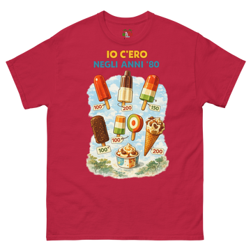 T-shirt classica Uomo Io C'ero