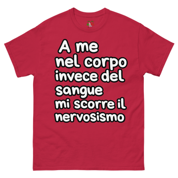 T-shirt classica Uomo Nervosismo