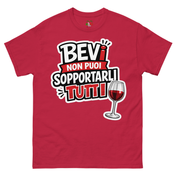 T-shirt classica Uomo Bevi...