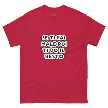 T-shirt classica Uomo Se ti fai Male