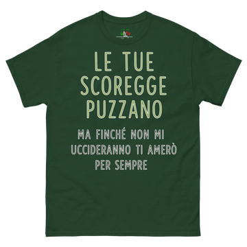 T-shirt classica Uomo Scoregge