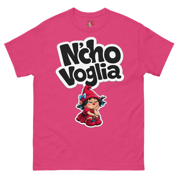 T-shirt classica Uomo Nc'ho Voglia Cartoon Edition