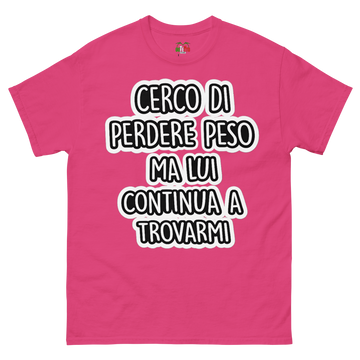 T-shirt classica Uomo Cerco di...