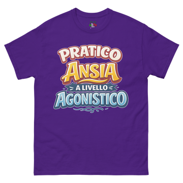 T-shirt classica Uomo Ansia