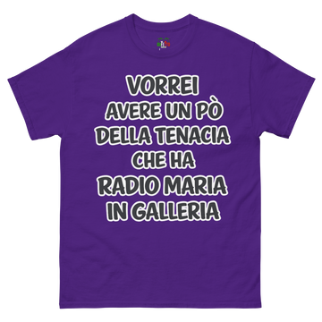 T-shirt classica Uomo Tenacia