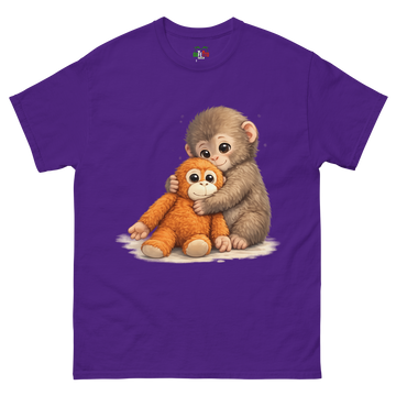 T-shirt classica Uomo Monkey P.