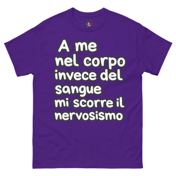 T-shirt classica Uomo Nervosismo