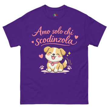 T-shirt classica Uomo Scodinzola
