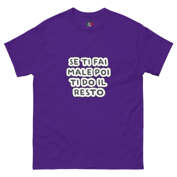 T-shirt classica Uomo Se ti fai Male