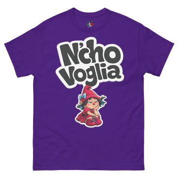 T-shirt classica Uomo Nc'ho Voglia Cartoon Edition