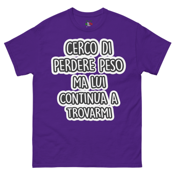 T-shirt classica Uomo Cerco di...