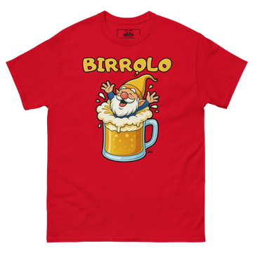 T-shirt classica unisex Uomo Birrolo Boccale