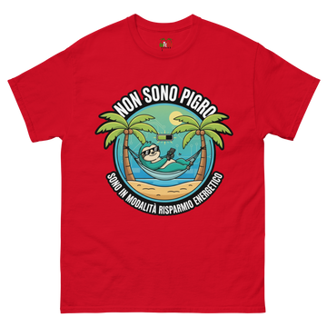 T-shirt classica Uomo Risparmio Energetico