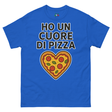 T-shirt classica Uomo Cuore di Pizza
