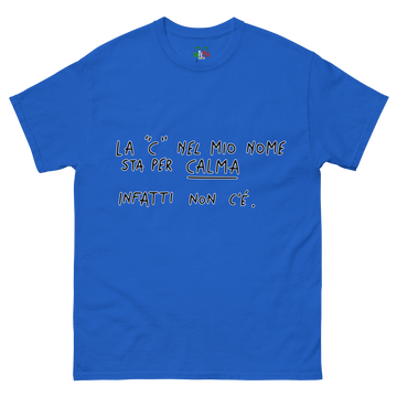 T-shirt classica Uomo Calma