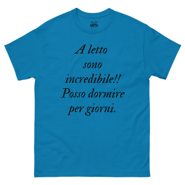 T-shirt classica Donna A Letto