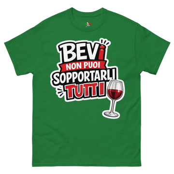 T-shirt classica Uomo Bevi...