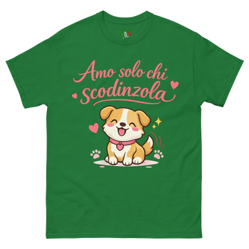 T-shirt classica Uomo Scodinzola