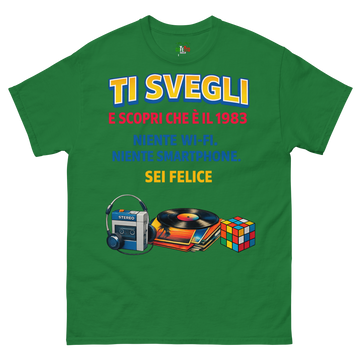 T-shirt classica Uomo 1983