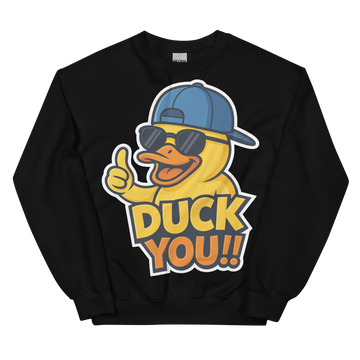 Felpa unisex Uomo/Donna DUCK YOU