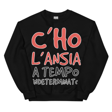 Felpa unisex Uomo/Donna Ansia