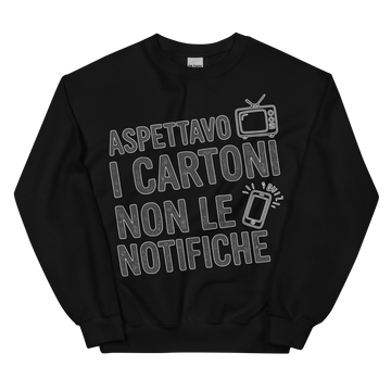 Felpa unisex Classic Uomo/Donna Cartoni