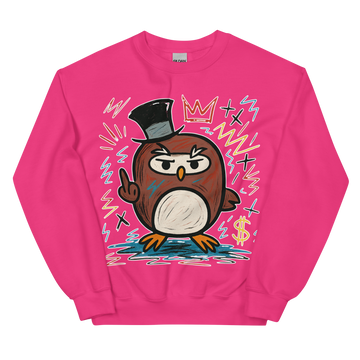 Felpa unisex Uomo/Donna Gufetto Art.