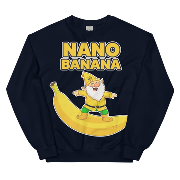 Felpa unisex Uomo/Donna Nano Banana